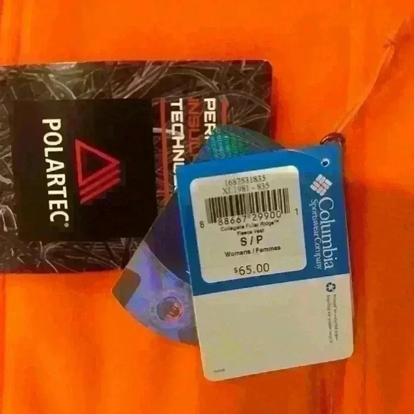 NWT Clemson Fleece Vest Size Small - Picture 4 of 5